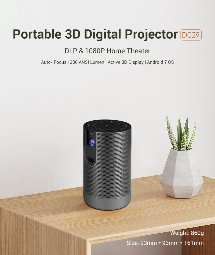 D029 Home Theater Portable Projector